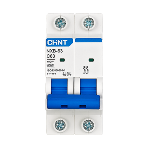CHINT NXB-63C Miniature Circuit Breakers (MCB) 6kA - 2Pole