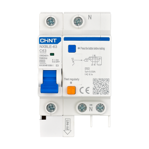 CHINT NXBLE-63 Residual Current Breaker (RCBO) – 1P+N 30mA